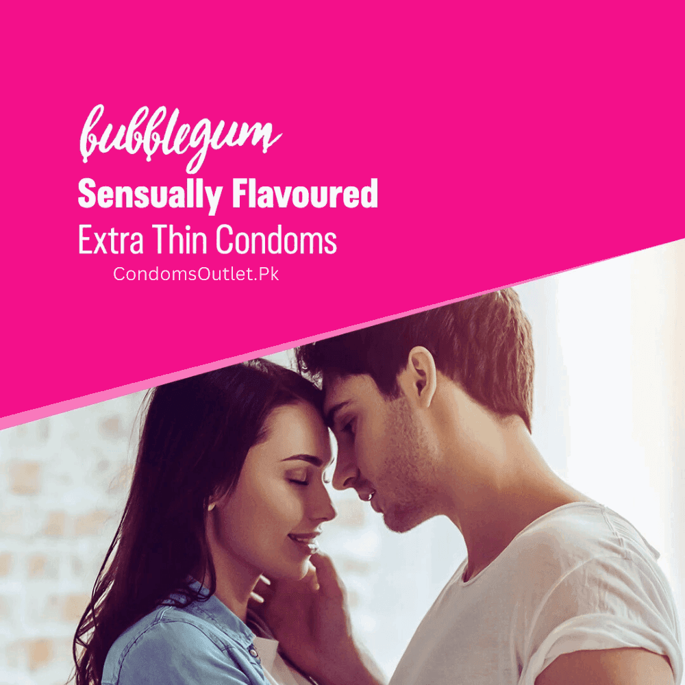 Buy Excite Bubblegum Condoms (18s) | Flavored & Colored | CondomsOutlet.Pk