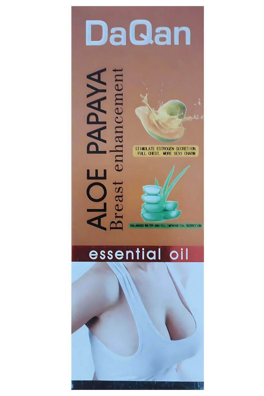 Buy Daqan Aloe Papaya Breast Oil | Natural Enhancement | CondomsOutlet.Pk