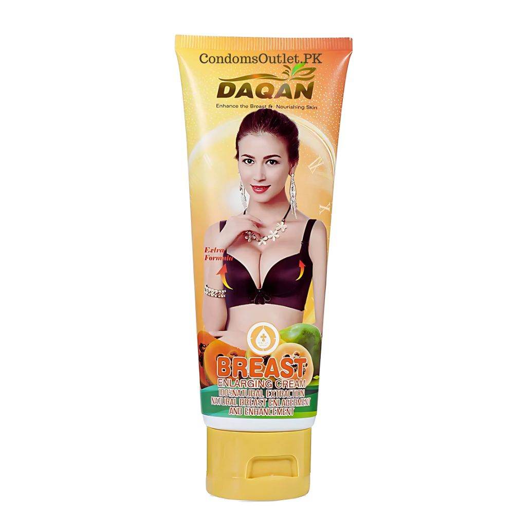 Daqan Breast Enlarging Cream 120gm - CondomsOutlet.Pk