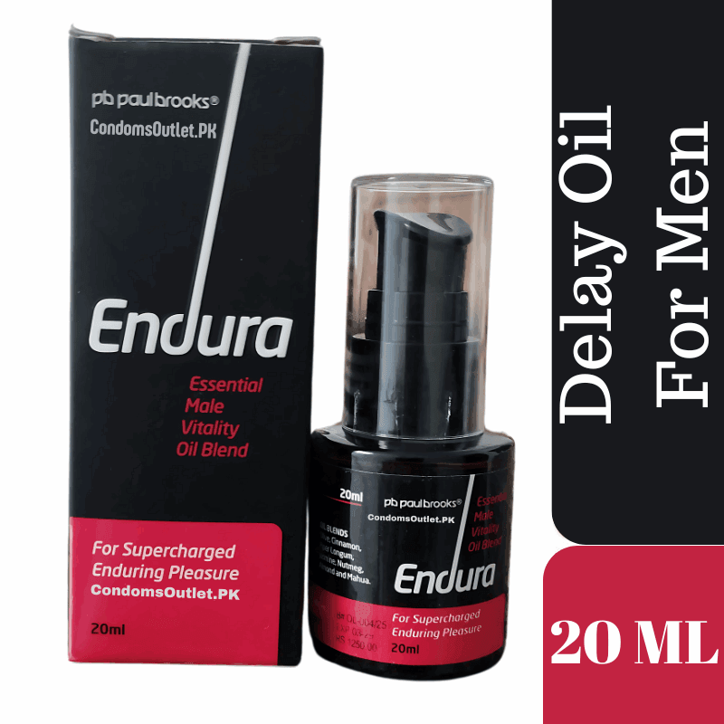 Buy Endura Delay Oil for Men (20ml) | Long Lasting | CondomsOutlet.Pk