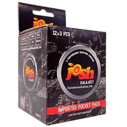 Buy Josh Salajeet Condoms (36s) Online | Performance & Stamina | CondomsOutlet.Pk