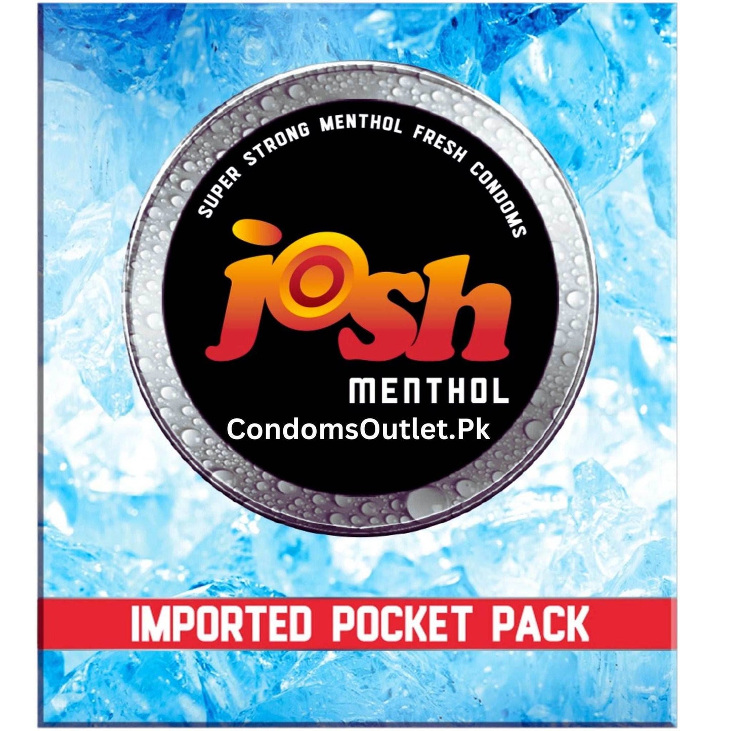 Buy Josh Menthol Condoms (3s) Online | Cool Sensation | CondomsOutlet.Pk