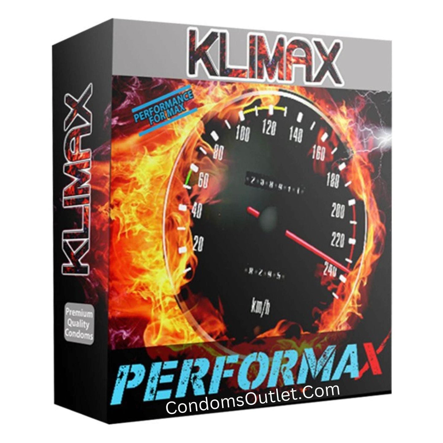 Buy Klimax Performax 3-in-1 Condoms (2s) | Delay, Studded & Contoured | CondomsOutlet.Pk