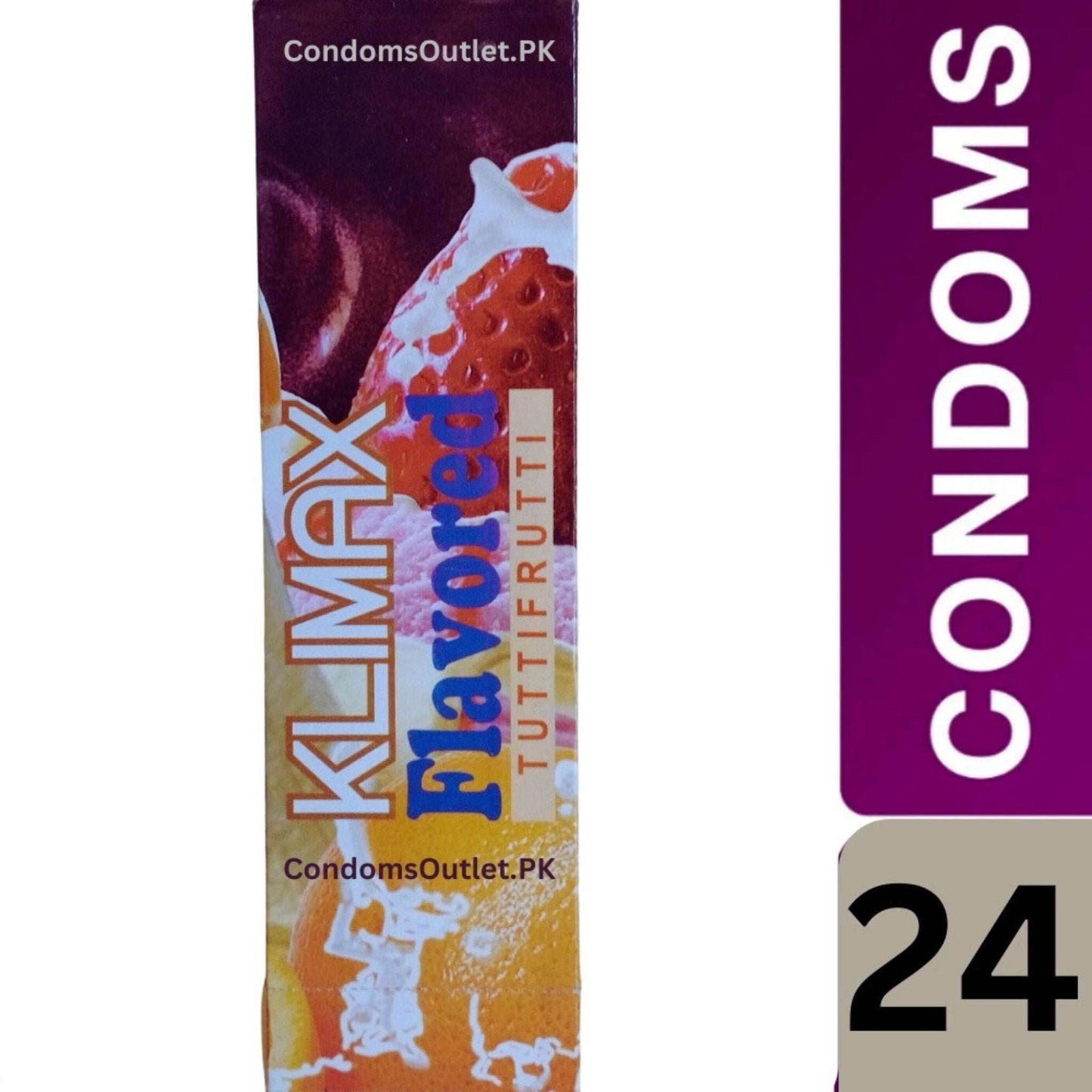 Buy Klimax Tutti Frutti Condoms (24s) | Flavored & Aromatic | CondomsOutlet.Pk