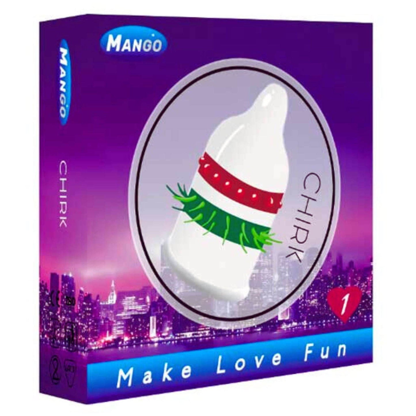 Buy Mango Chirk Spike Condom | Intense Friction | CondomsOutlet.Pk