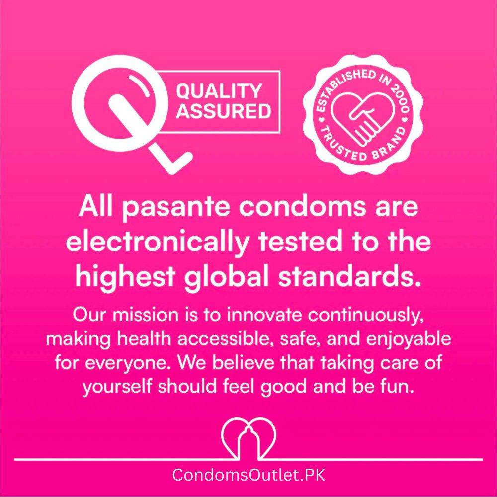 Pasante Regular Condoms - CondomsOutlet.Pk