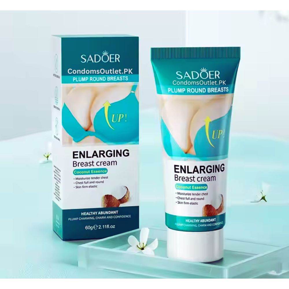Sadoer Breast Enlarging Cream 60g with Coconut Essence - CondomsOutlet.Pk