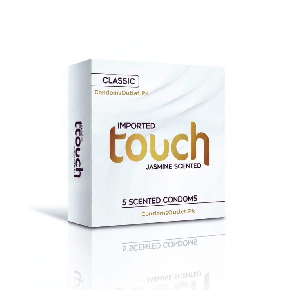 Box of Touch Classic Jasmine Scented Condoms - Pack of 5