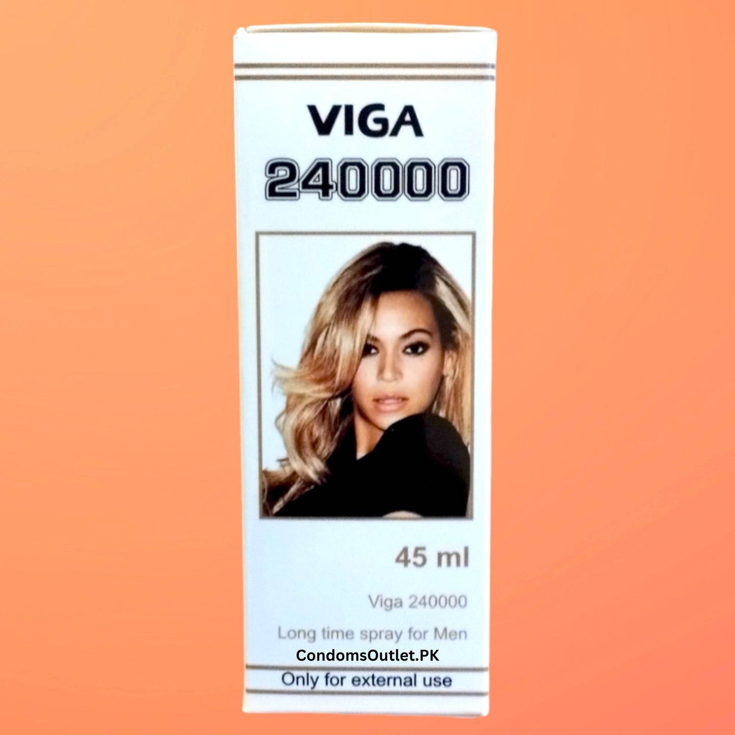 Super Viga 240000 Professional Strength Delay Spray with Vitamin E - 45ml Bottle