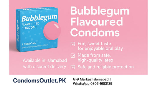 Bubblegum Flavoured Condoms – A Sweet Way to Spice Things Up - CondomsOutlet.Pk