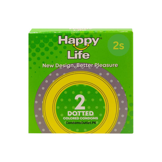 Happy Life Dotted Condoms Islamabad - CondomsOutlet.Pk