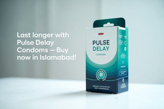 Pulse Delay Condoms Dispenser – The Secret to Longer, More Intimate Moments - CondomsOutlet.Pk