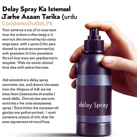 Delay Spray Ka Istemaal Karne Ka Asaan Tarika (Urdu Guide) - CondomsOutlet.Pk