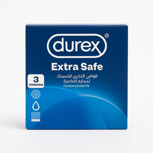 Durex Extra Safe Condoms benefits - condomsoutlet.pk