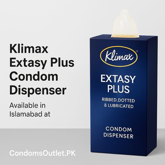 Klimax Extasy Plus Condom Dispenser – Available in Islamabad - CondomsOutlet.Pk
