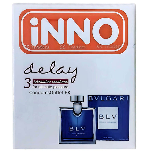 iNNo Delay Dotted Condoms – For Extended Pleasure in Islamabad - CondomsOutlet.Pk