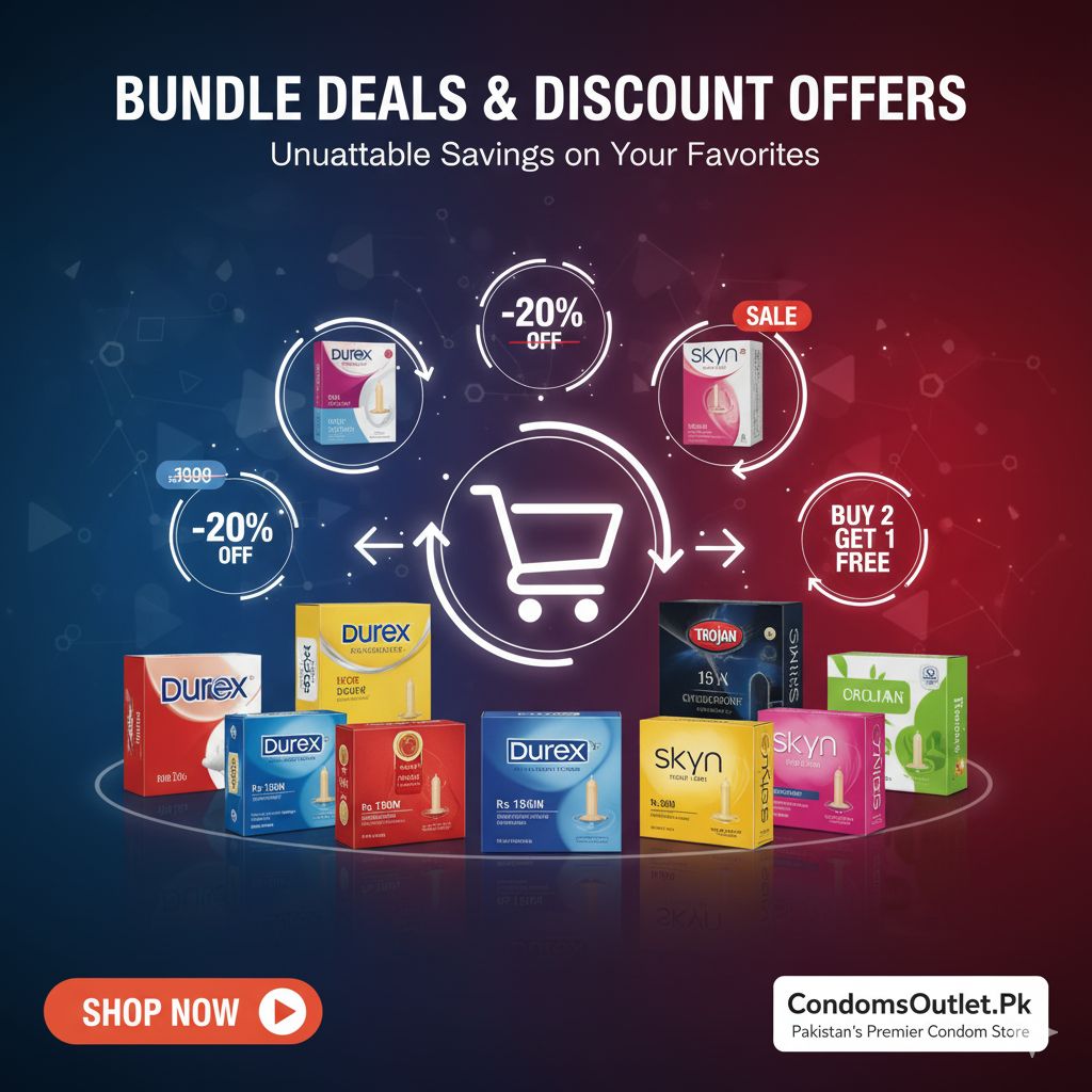 Condom Bundle Deals & Discount Offers in Pakistan | CondomsOutlet.pk
