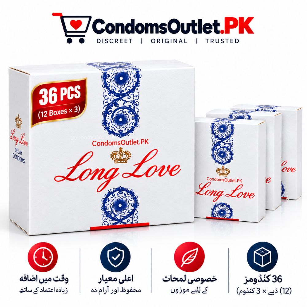 Amor Long Love Condoms 36 Pack in Pakistan