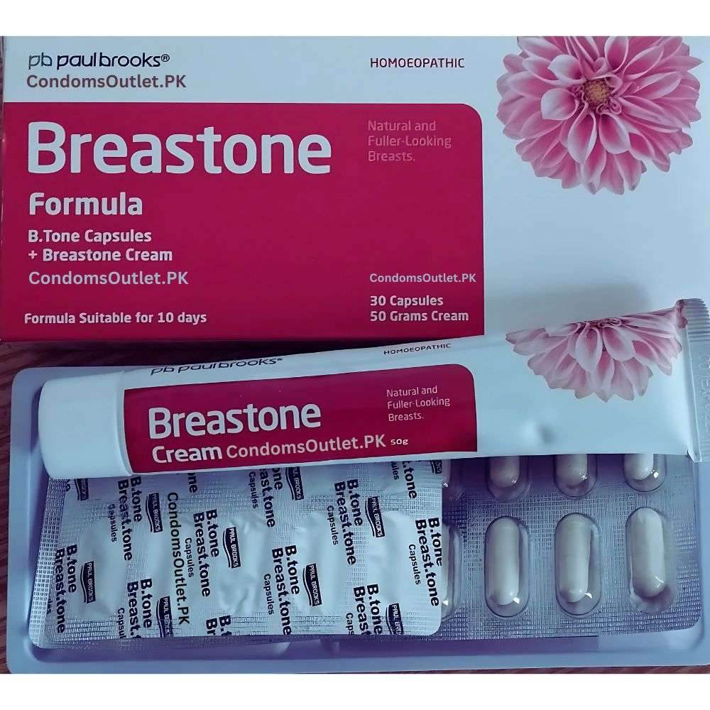 Breastone Breast Developing Formula (Capsules & Cream) – Dual Action