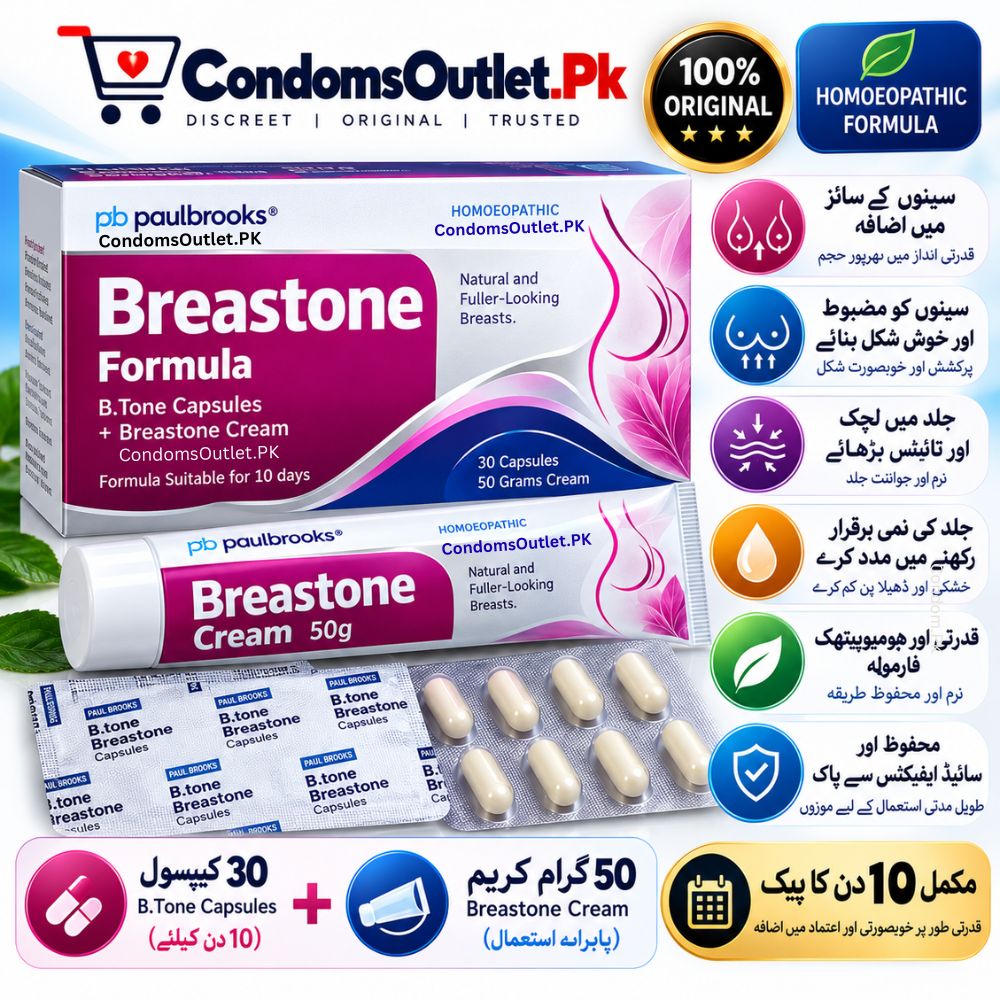 Breastone Breast Developing Formula (Capsules & Cream) – Dual Action