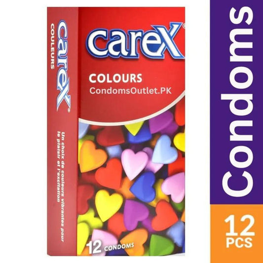 Carex Colours Condoms 12's