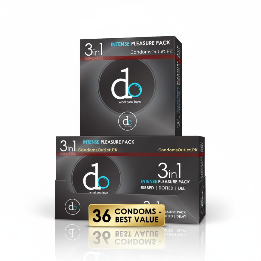 DO 3-in-1 Condoms 36 Pack Pakistan