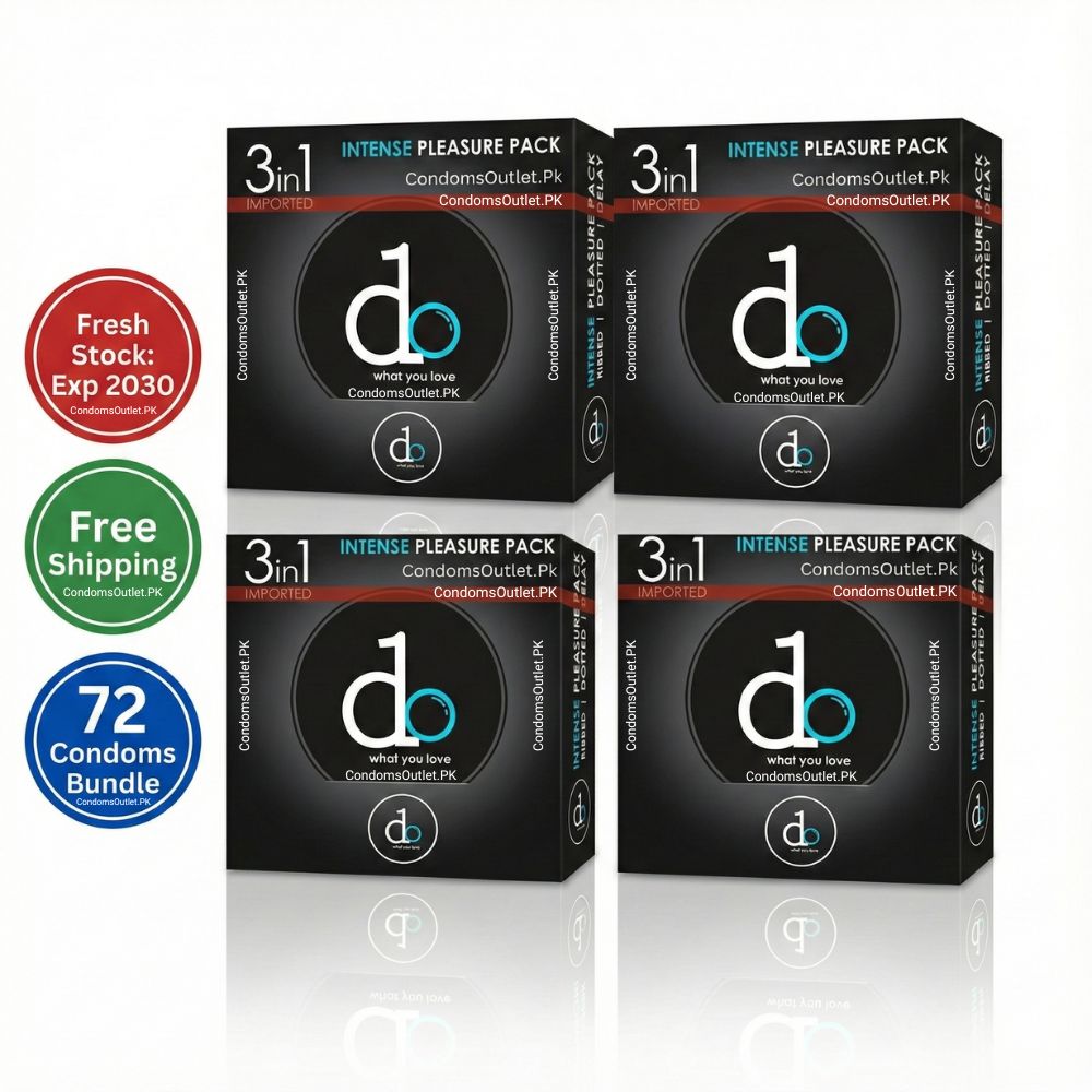 Do 3-in-1 Condoms (72 Pack) | Wholesale Price | CondomsOutlet.pk