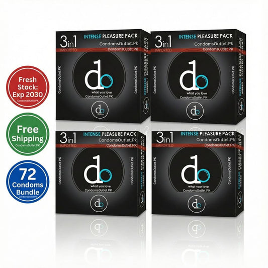 Do 3-in-1 Condoms (72 Pack) | Wholesale Price | CondomsOutlet.pk