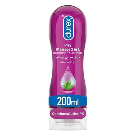 Durex Massage 2in1 Aloe Vera Soothing Lube 200ML