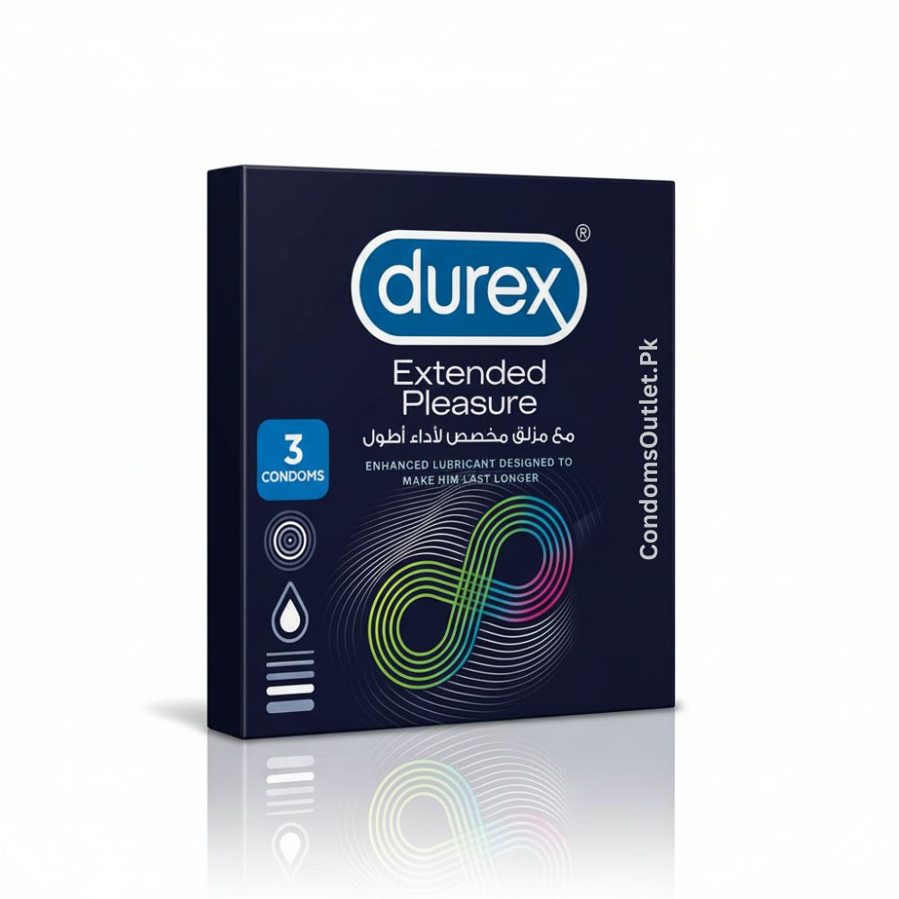Buy Durex Extended Pleasure Condoms (3s) | Last Longer | CondomsOutlet.Pk