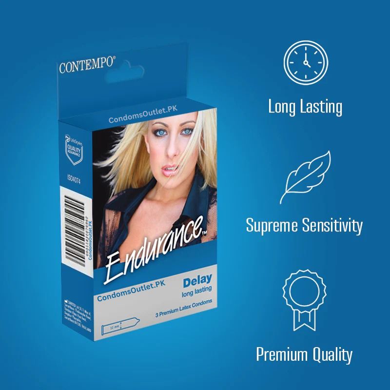 Endurance™ Delay Long Lasting Condoms (3 Pack)