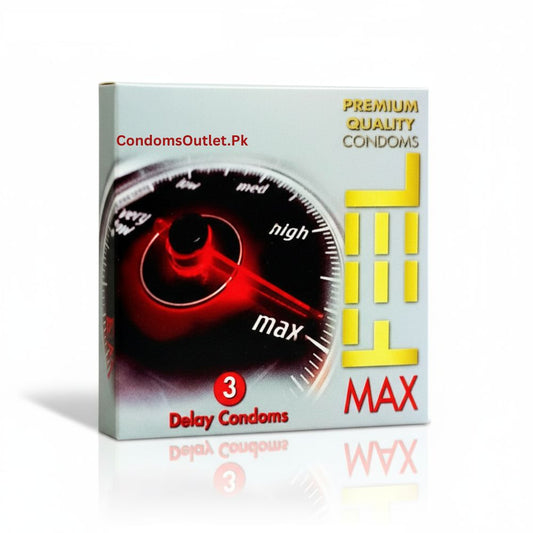 Feel Max Delay Condoms for Maximum Performance - 3 Pack