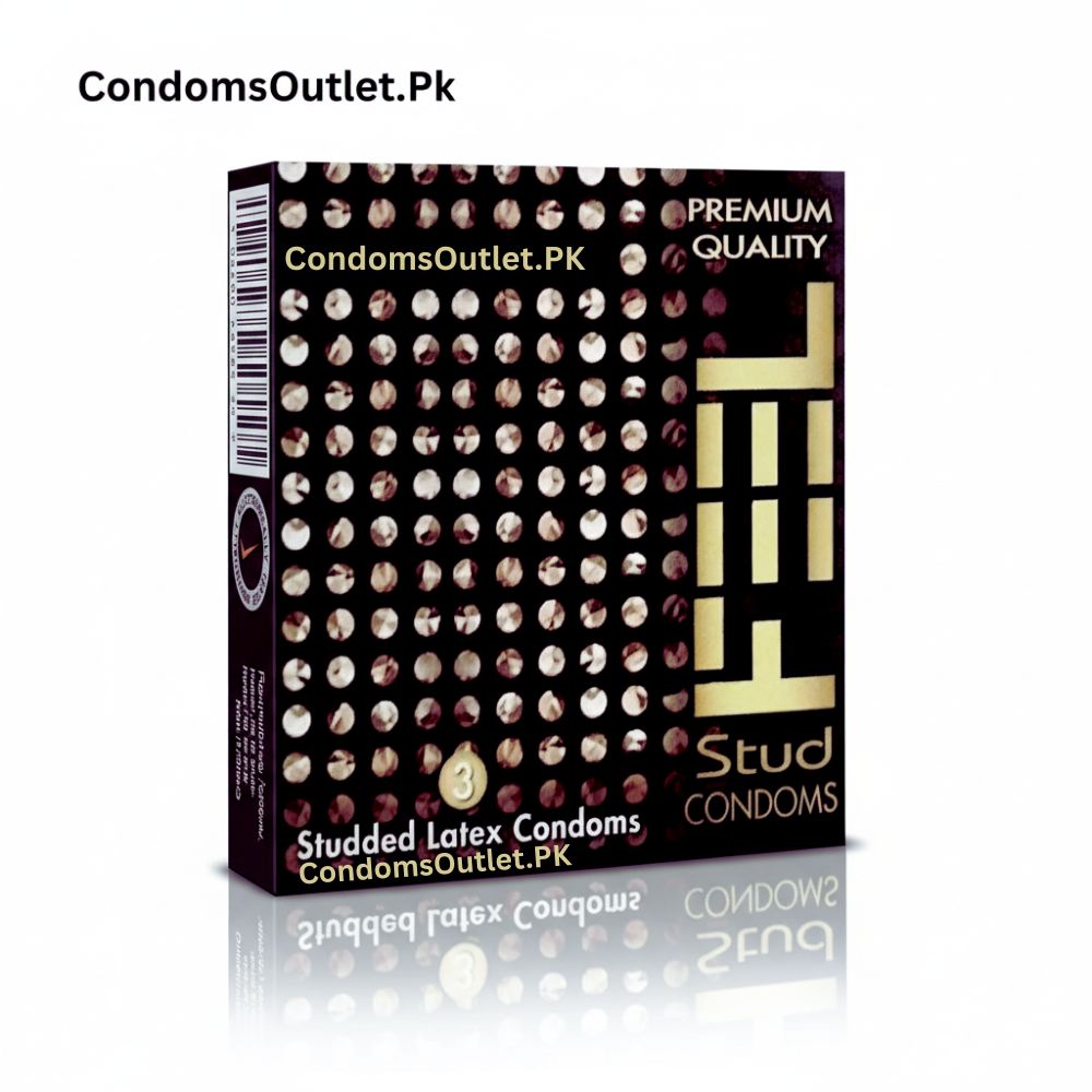 Buy Feel Stud Dotted Condoms (3s) | Intense Pleasure | CondomsOutlet.Pk
