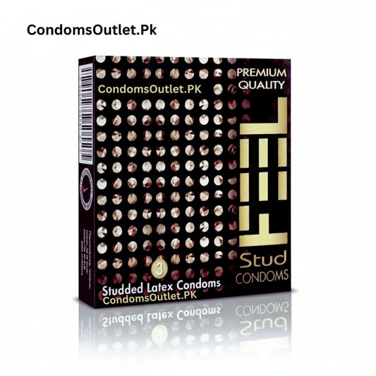 Buy Feel Stud Dotted Condoms (3s) | Intense Pleasure | CondomsOutlet.Pk
