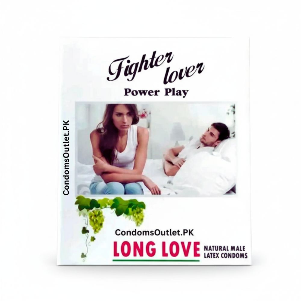 Fighter Lover Power Play Condoms for Confident Performance - 3 Pack