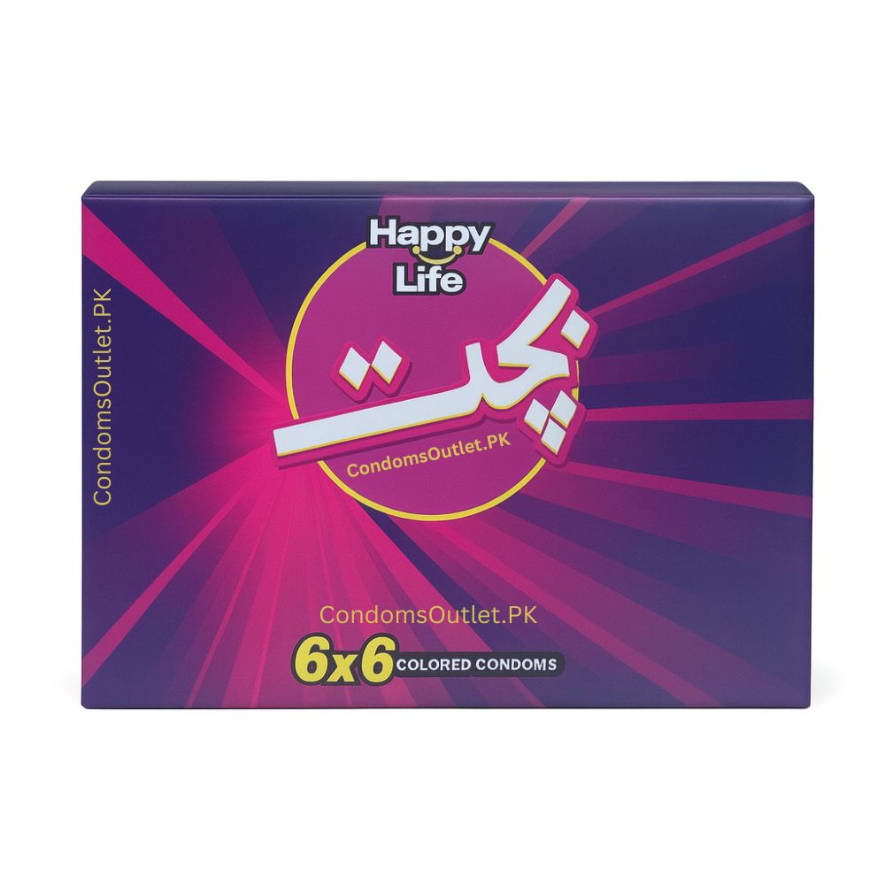 Happy Life Bachat Colored Condoms – 36 Pack