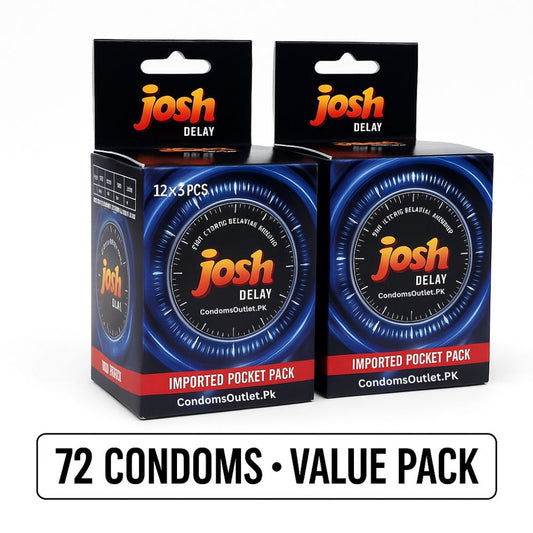 Josh Delay Condoms 72 Pack
