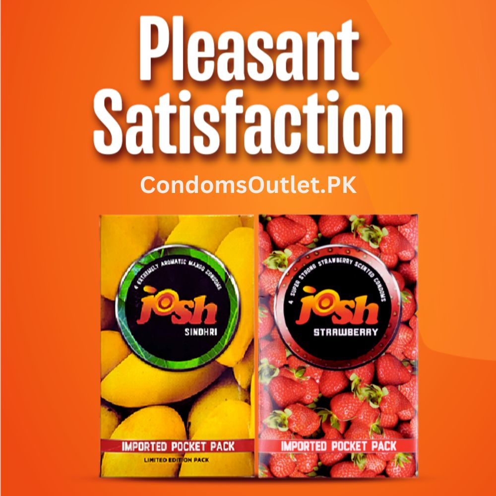 Josh Mango Strawberry Condoms Bundle