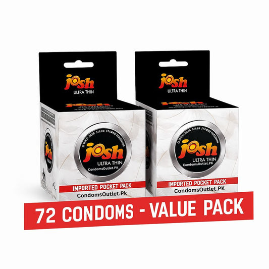 Josh Ultra Thin Condoms 72 Pack