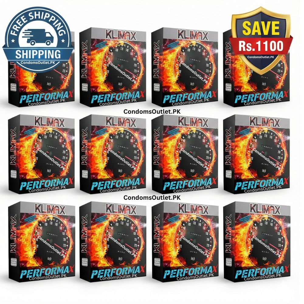 Klimax Performax (24 Pack) | 3-in-1 Premium Bundle | CondomsOutlet.pk