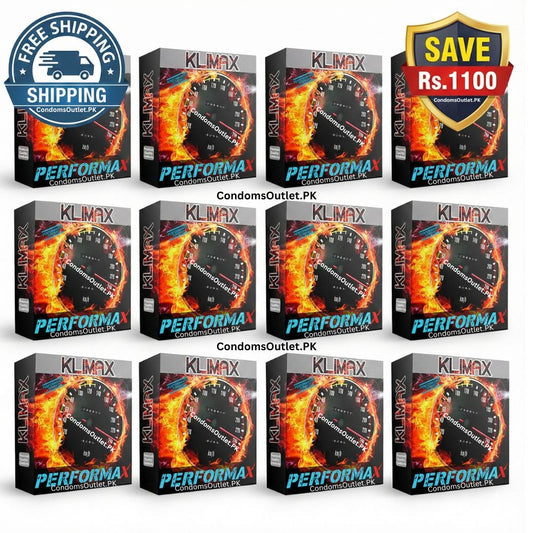 Klimax Performax (24 Pack) | 3-in-1 Premium Bundle | CondomsOutlet.pk