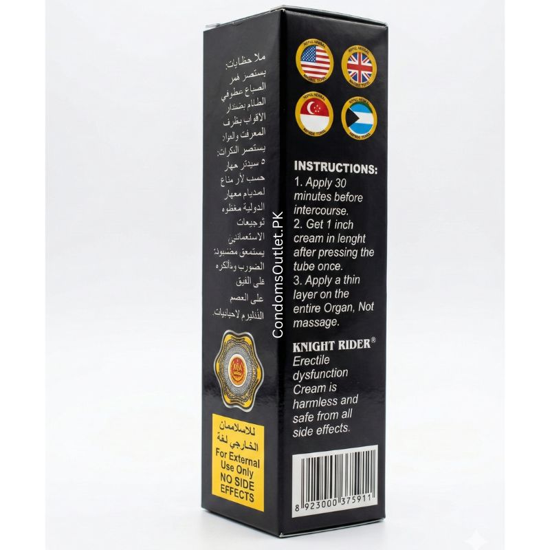 Knight Rider Original Delay Cream – Long Lasting Timing Solution