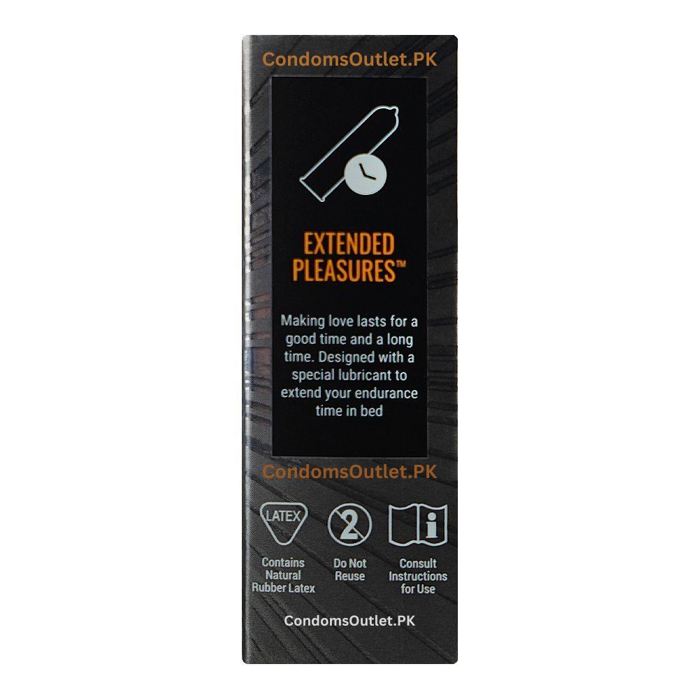 ONE Extended Pleasures (Pack of 3) | 8.5% Benzocaine Delay | Softer Latex