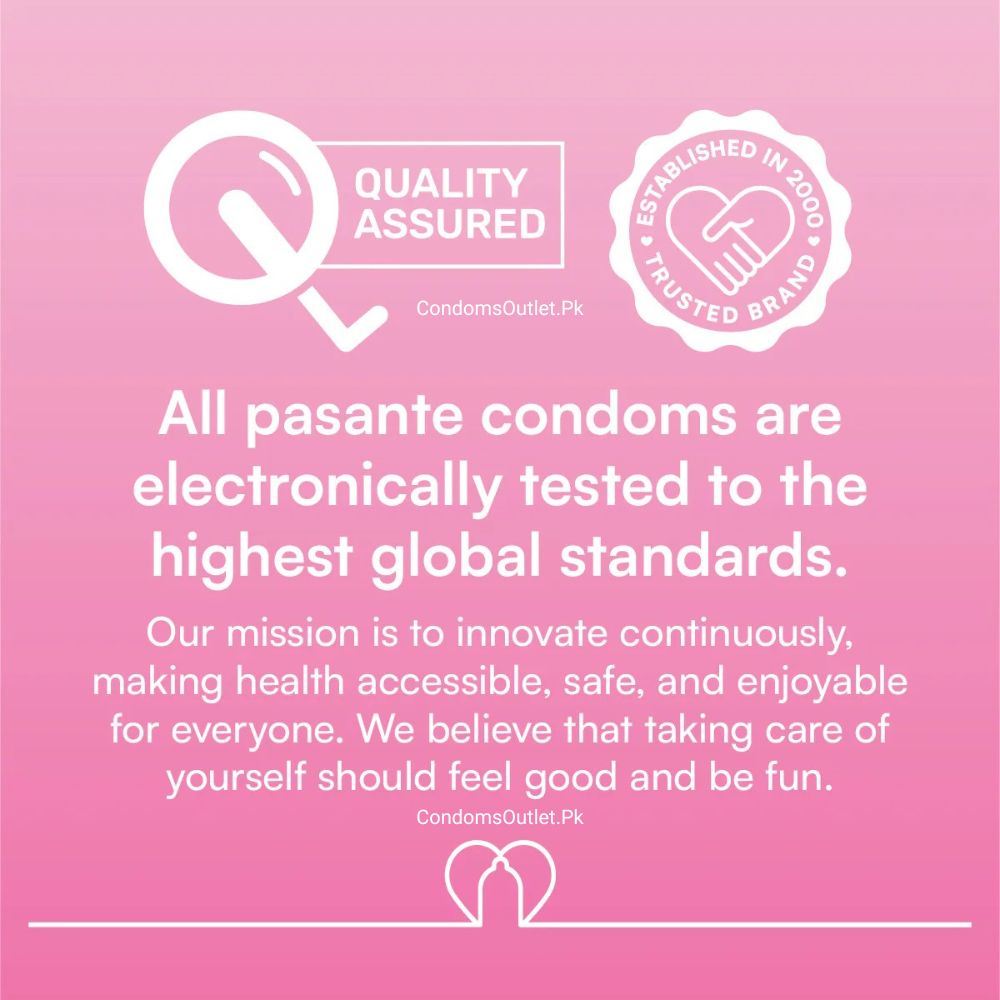 Buy Pasante Feel Ultra-Thin Condoms (12 Pack) | Intense Closeness | CondomsOutlet.Pk