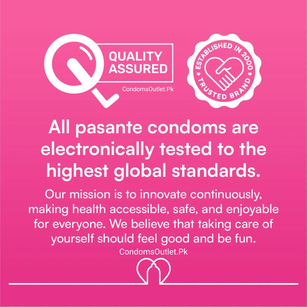 Buy Pasante Regular Condoms (12 Pack) Online | Classic Fit | CondomsOutlet.Pk