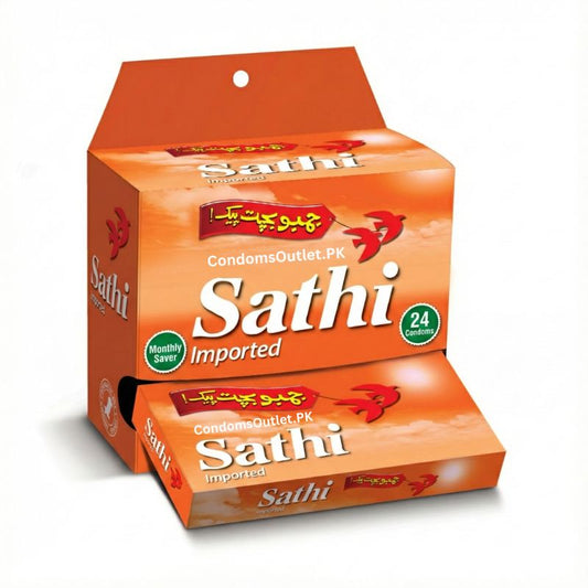 Sathi Condoms (Pack of 24) | Family Saver Bundle | 4 x 6s