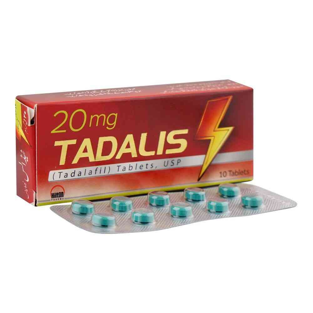 Tadalis 20mg Tablets by Hilton Pharma