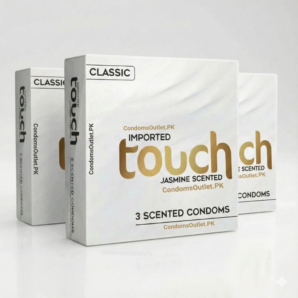 Touch Classic Jasmine Condoms Pack of 6 Value Bundle Two Boxes