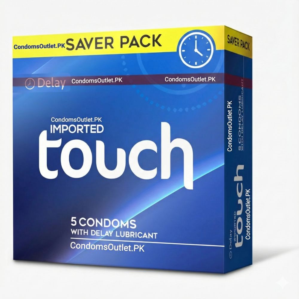 Touch Delay Condoms (5 Pack) | Saver Pack | Extra Timing