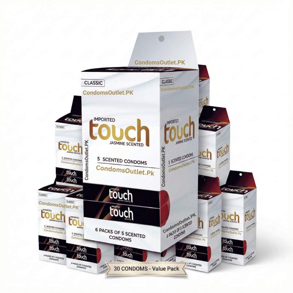 Touch Classic Jasmine Dispenser (30 Condoms) | Factory Sealed Box